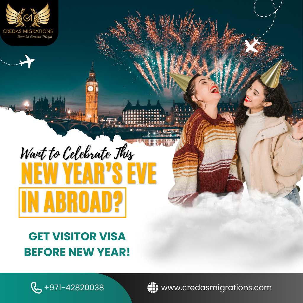 Get the Tourist Visa to Celebrate this New Year Eve in Abroad